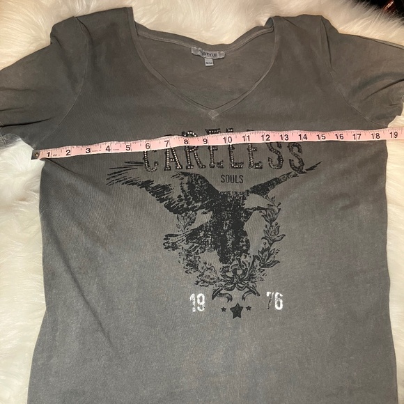 My Style Careless Souls T-Shirt/Open Twist Sleeve - Picture 5 of 8